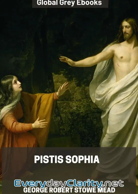 Book cover: Pistis Sophia