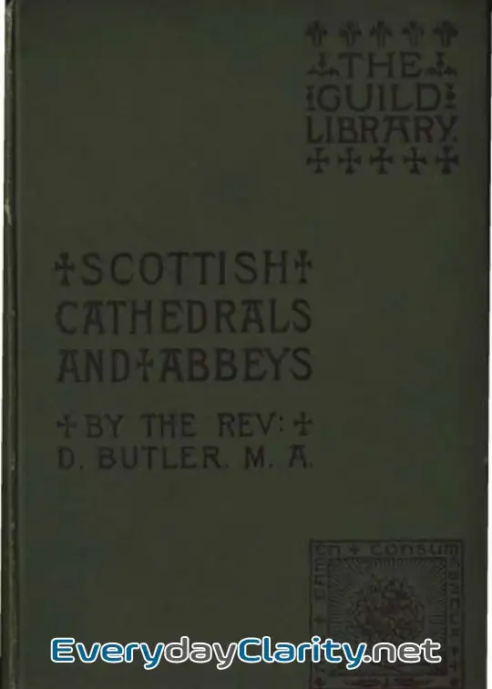 Book cover: Scottish Cathedrals And Abbeys