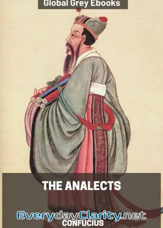 Book cover: The Analects