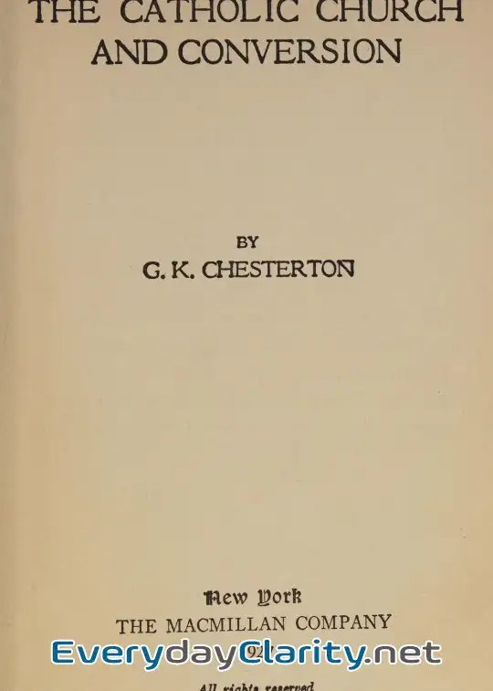 Book cover: The Catholic Church And Conversion