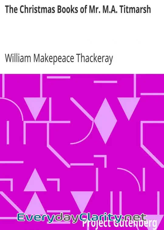 Book cover: The Christmas Books Of Mr. M.a. Titmarsh