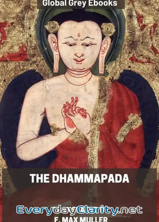 Book cover: The Dhammapada