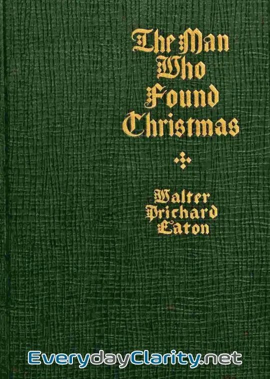 Book cover: The Man Who Found Christmas