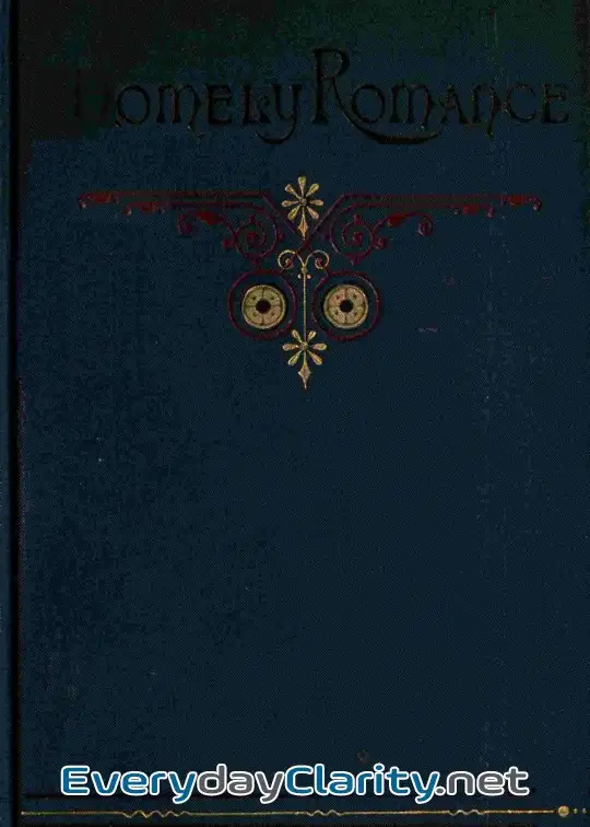 Book cover: Warlock O’ Glenwarlock. A Homely Romance