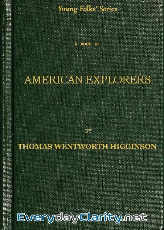 Book cover: A Book Of American Explorers