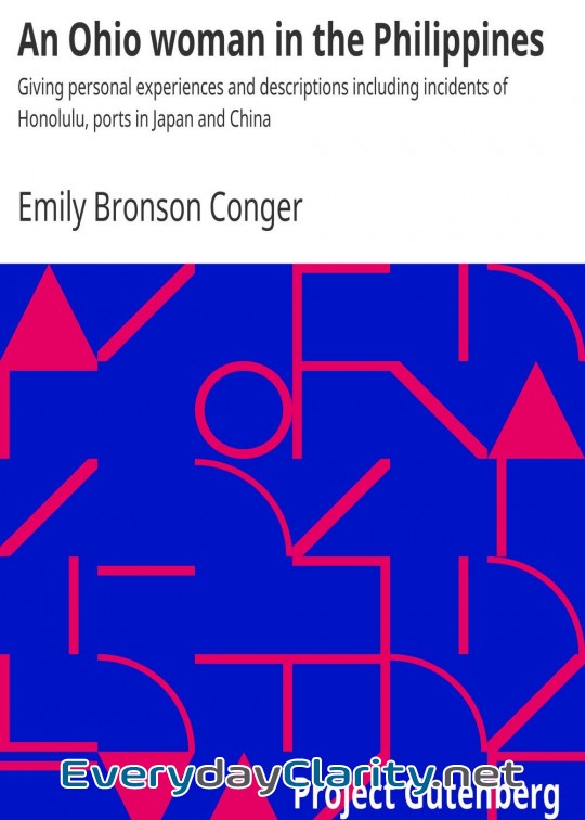 Book cover: An Ohio Woman In The Philippines