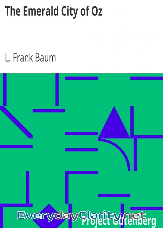 Book cover: The Emerald City Of Oz