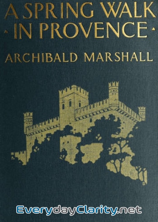 Book cover: A Spring Walk In Provence