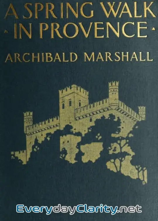 Book cover: A Spring Walk In Provence