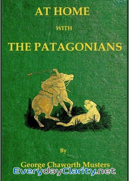 Book cover: At Home With The Patagonians