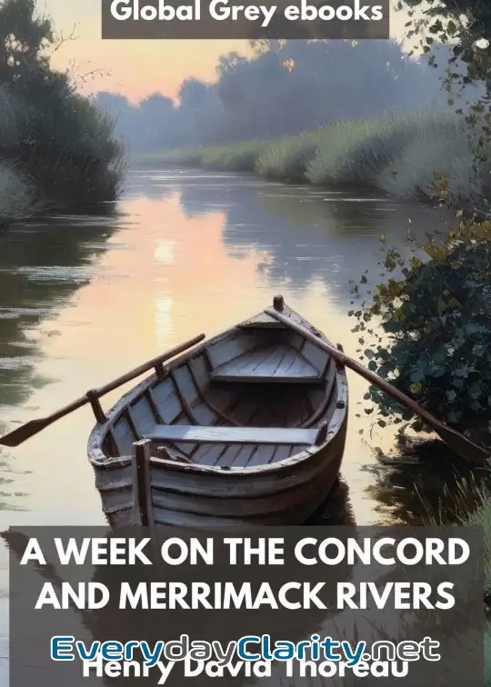 Book cover: A Week On The Concord And Merrimack Rivers