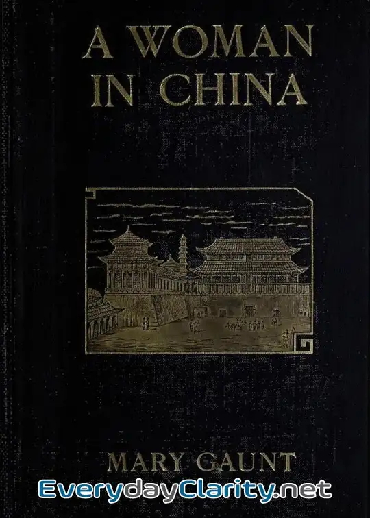 Book cover: A Woman In China