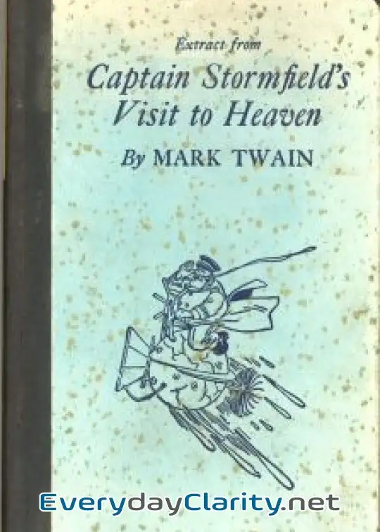 Book cover: Extract From Captain Stormfield’s Visit To Heaven