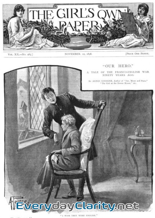 Book cover: The Girl’S Own Paper, Vol. Xx, No. 985, November 12, 1898