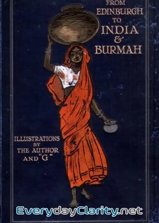 Book cover: From Edinburgh To India & Burmah