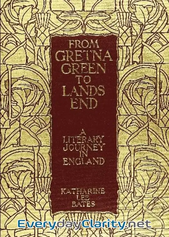 Book cover: From Gretna Green To Land’s End. A Literary Journey In England