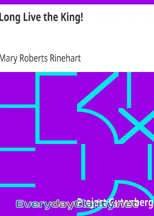 Book cover: Long Live The King!