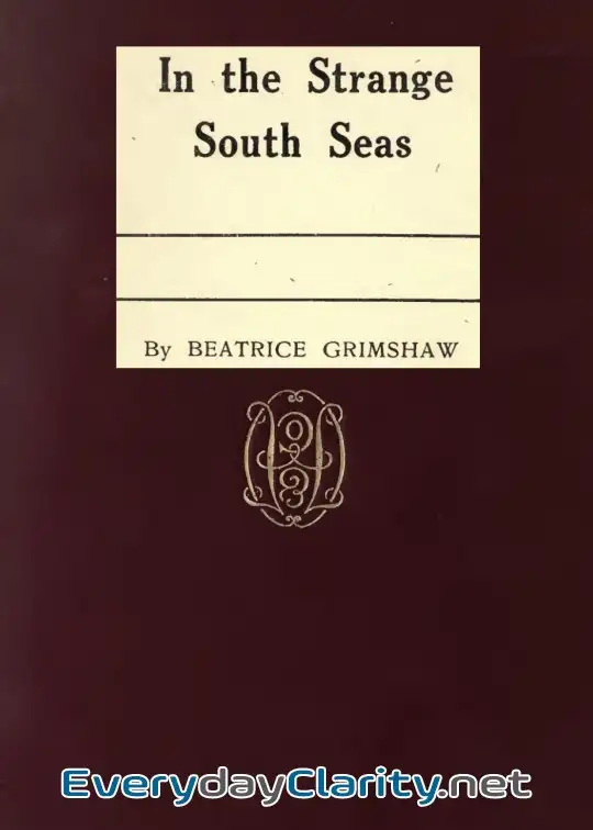 Book cover: In The Strange South Seas