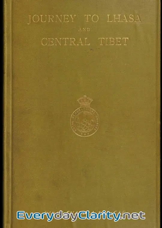 Book cover: Journey To Lhasa And Central Tibet