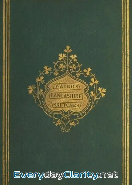 Book cover: Lancashire Sketches . Third Edition