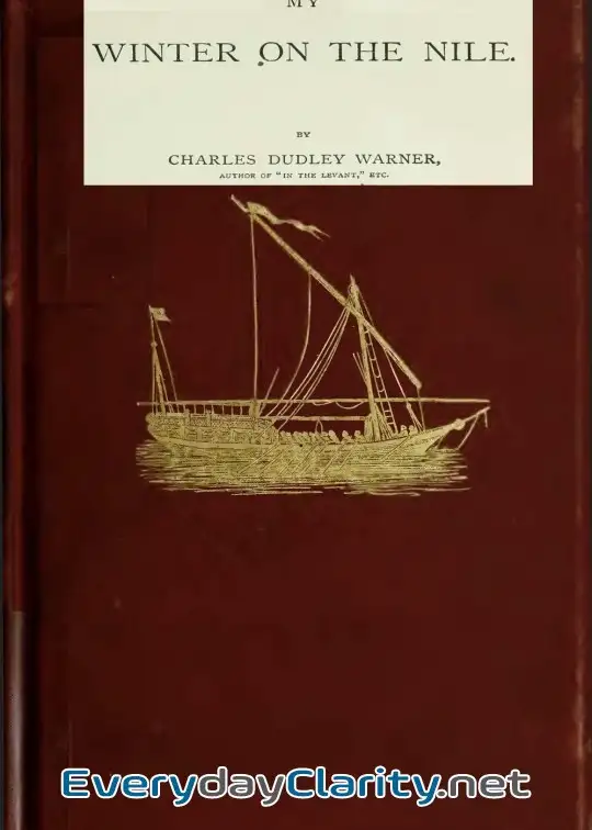 Book cover: My Winter On The Nile . Eighteenth Edition