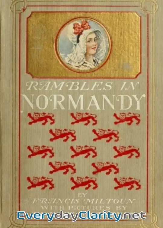 Book cover: Rambles In Normandy