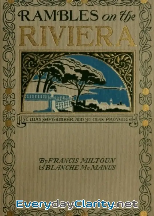 Book cover: Rambles On The Riviera