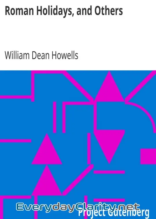 Book cover: Roman Holidays, And Others