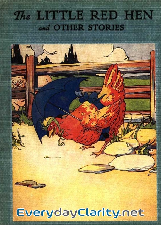 Book cover: The Little Red Hen . An Old English Folk Tale