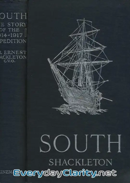 Book cover: South. The Story Of Shackleton’s Last Expedition, 1914-1917