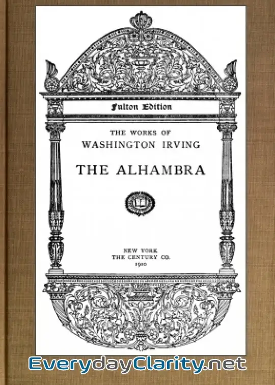 Book cover: The Alhambra
