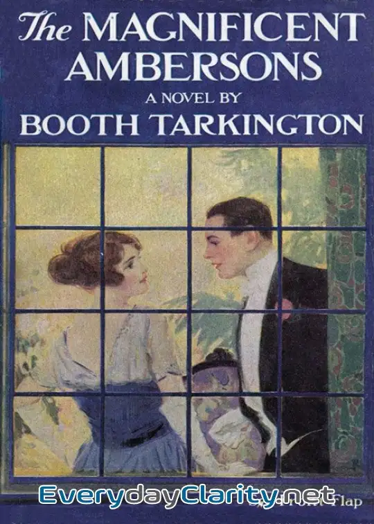 Book cover: The Magnificent Ambersons
