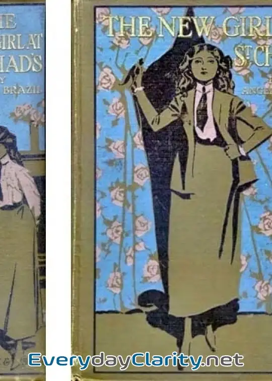 Book cover image The New Girl At St. Chad’S. A Story Of School Life