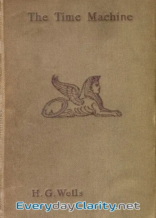 Book cover: The Time Machine