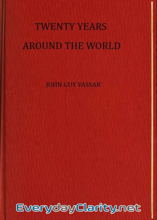 Book cover: Twenty Years Around The World