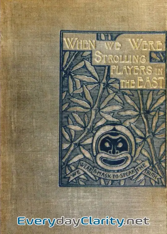 Book cover: When We Were Strolling Players In The East