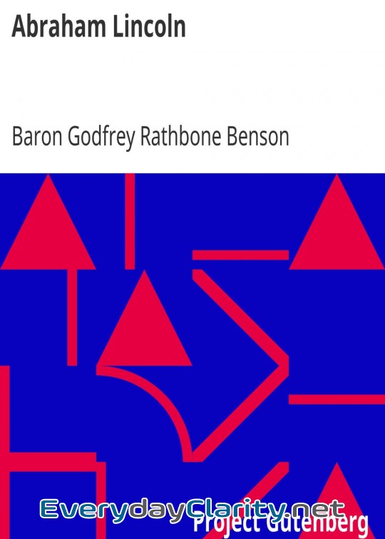 Book cover: Abraham Lincoln