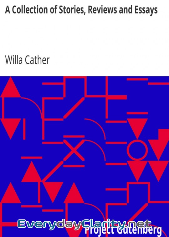 Book cover: A Collection Of Stories, Reviews And Essays