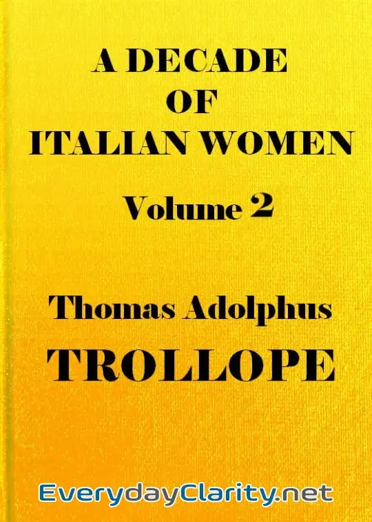 Book cover: A Decade Of Italian Women, Vol. 2 (Of 2)