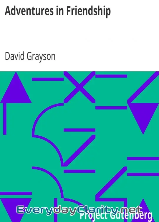 Book cover: Adventures In Friendship