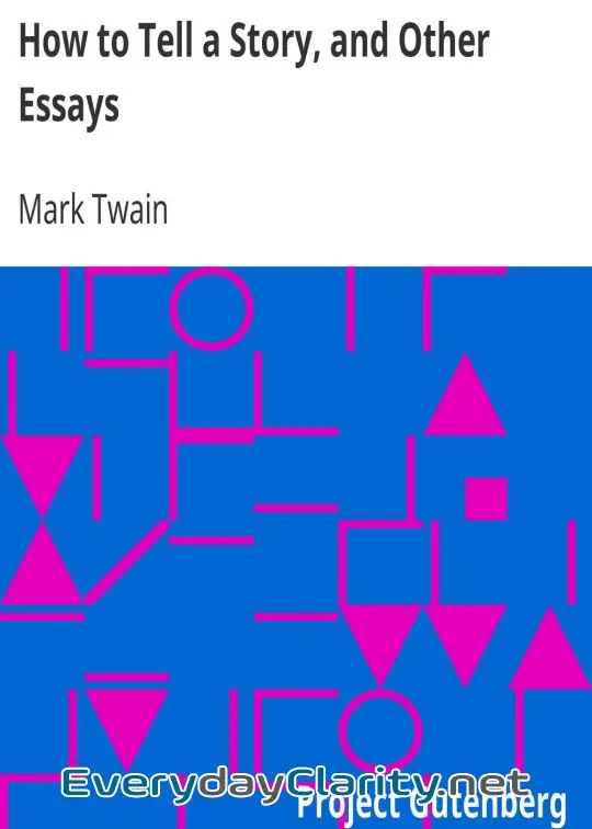 Book cover: How To Tell A Story, And Other Essays