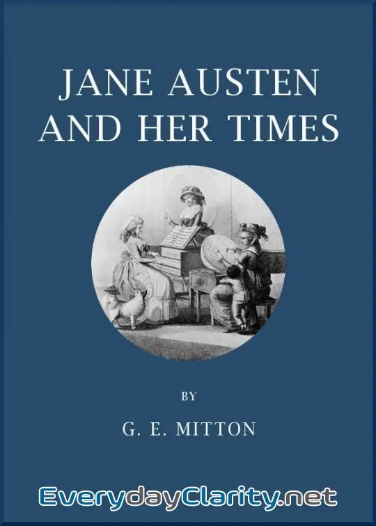 Book cover: Jane Austen And Her Times