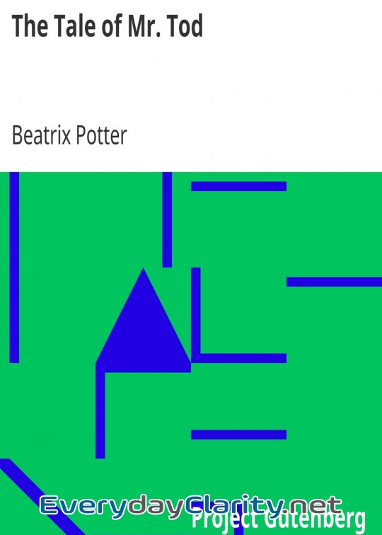 Book cover: The Tale Of Mr. Tod