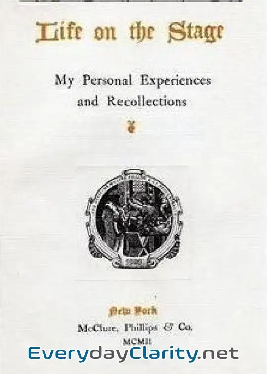 Book cover: Life On The Stage. My Personal Experiences And Recollections