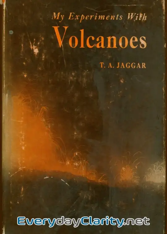 Book cover: My Experiments With Volcanoes