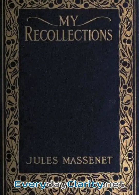 Book cover: My Recollections
