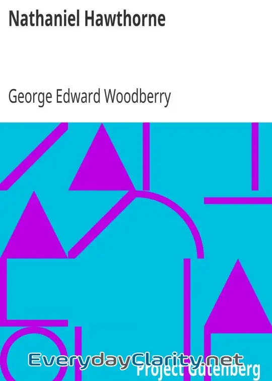 Book cover: Nathaniel Hawthorne