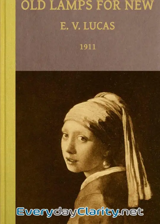 Book cover: Old Lamps For New