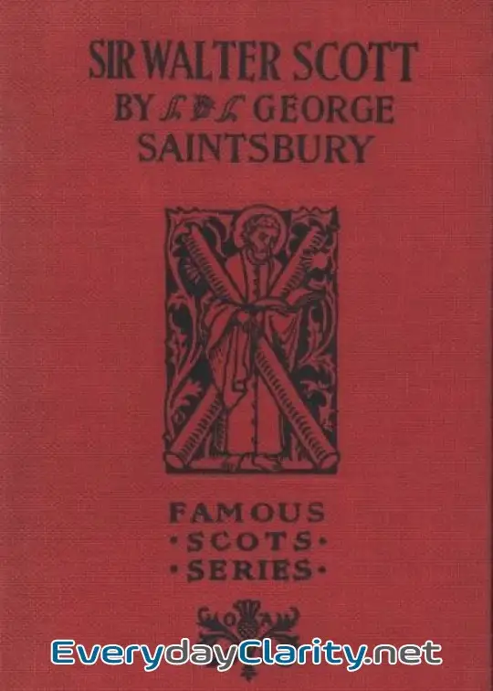Book cover: Sir Walter Scott