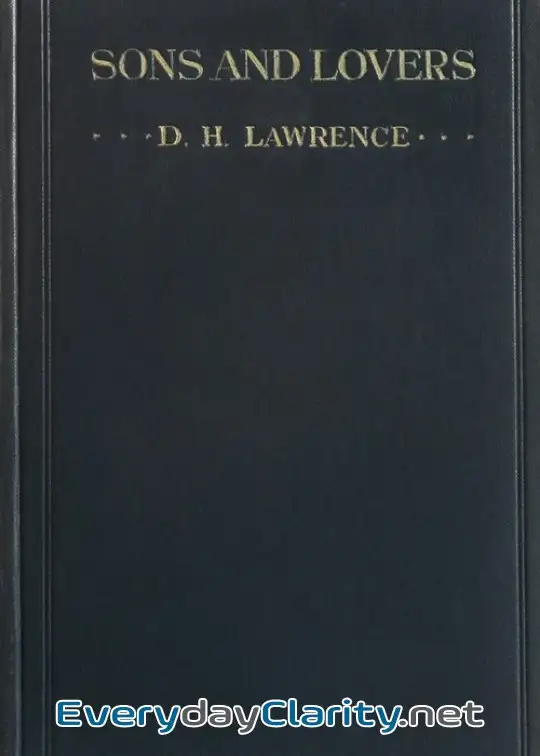 Book cover: Sons And Lovers